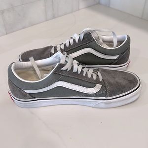 Grey Vans size 8.5. Barely worn